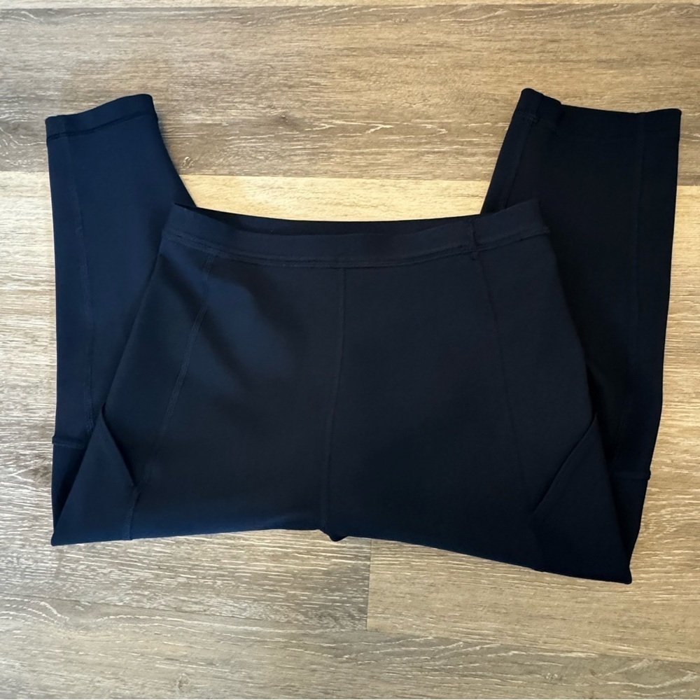 Lululemon Women’s Navy Blue Crop Leggings Size 8 - Picture 2 of 8